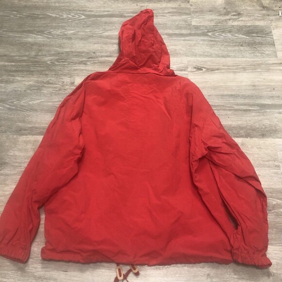 Vintage Marlboro Jacket‎ Men Adult XL Red Windbreaker Nylon Hooded Taiwan 90’s - Picture 6 of 6
